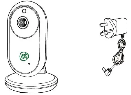 Leap Frog LF2415 5 Inch Video Baby Monitor with Night Light-2