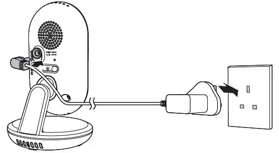 Leap Frog LF2415 5 Inch Video Baby Monitor with Night Light-7
