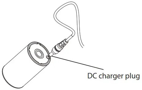 WEEFiNE WFS05 Flash Light - To Charge the battery 1