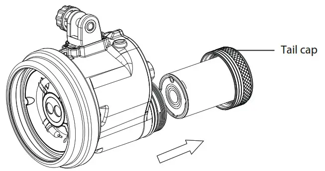WEEFiNE WFS05 Flash Light - To install the battery