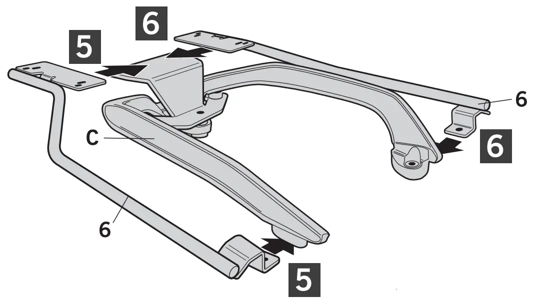 SHAD SYM MAXSYM 400 '21 Top Master SOMS41ST - figure 4