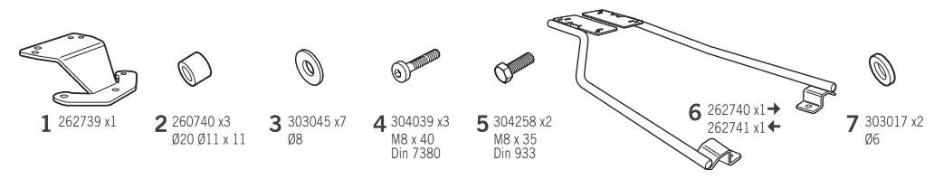 SHAD SYM MAXSYM 400 '21 Top Master SOMS41ST - tools