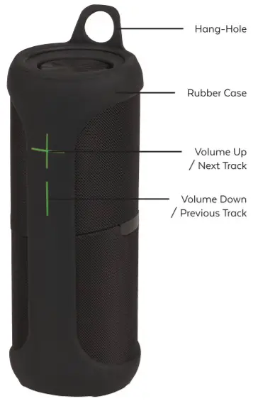 digitech 2-in-One Wterproof 360 Speake XC5242- Product