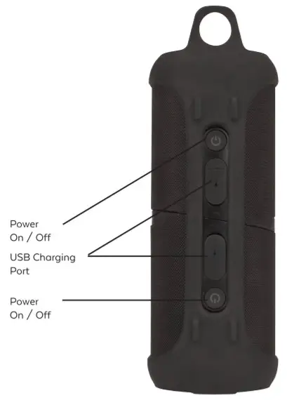 digitech 2-in-One Wterproof 360 Speake XC5242- Producta