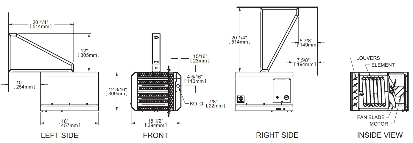 STELPRO-FUHGX-SERIES-Agricultural-Unit-Heater-fig-2