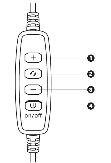 CONNECT IT CLI-2000-SM Selfie LED Light with Remote - Each Part