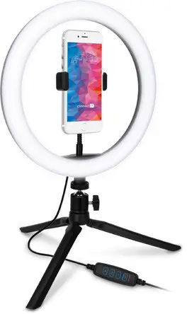 CONNECT IT CLI-2000-SM Selfie LED Light with Remote
