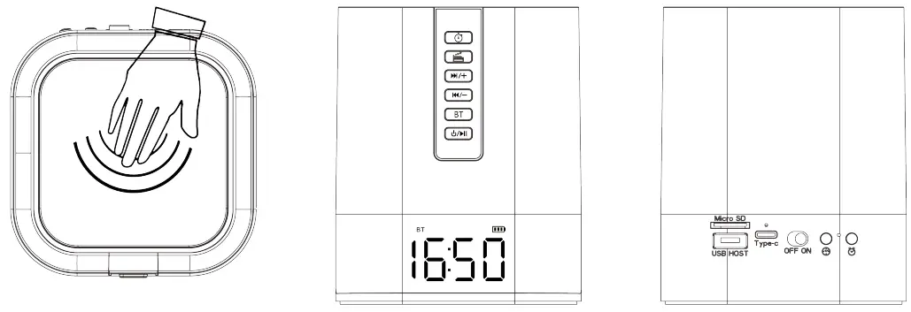 AFEXIA-DY28S-Night-Light-Bluetooth-Speaker-fig-1