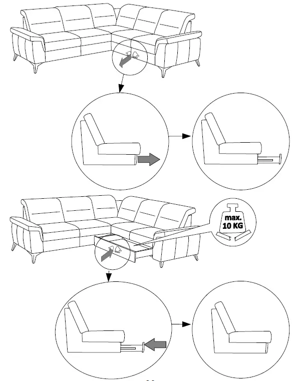 sit more Sinatra Corner Sofa 37