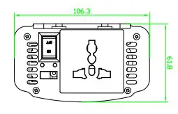 RS PRO 816 0040 DCAC Power Inverter - overview 3