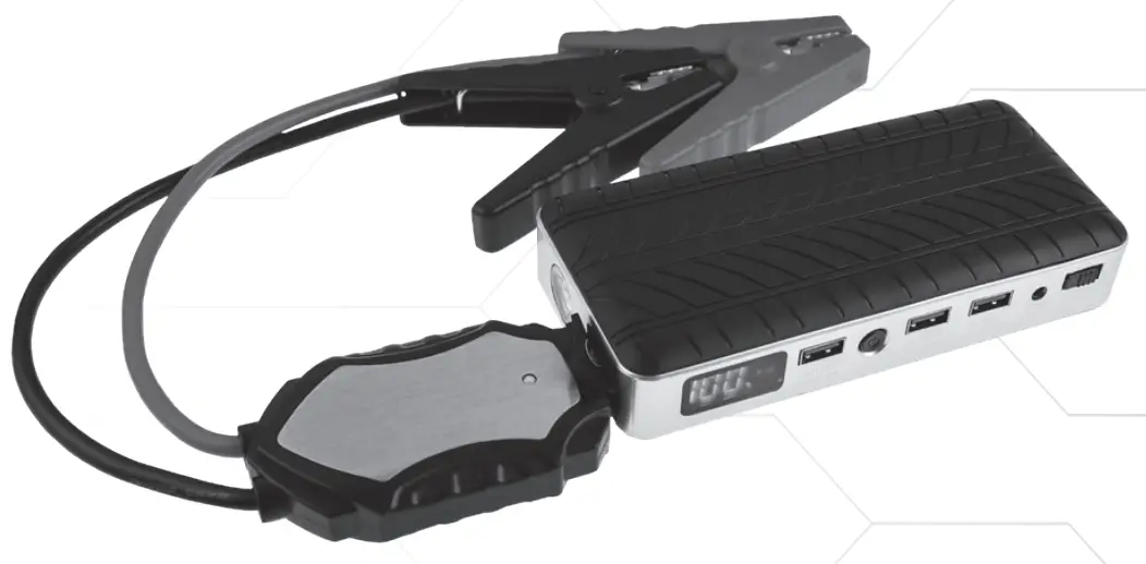 POWER PATCH Pro Jolt Tech Jump Starter with Air Compressor