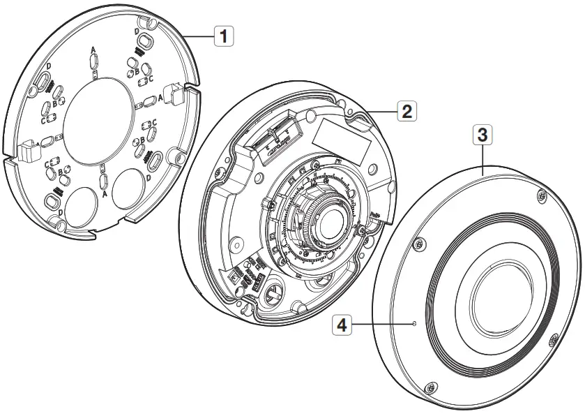 WISeNeT XNF 9013RV Outdoor Fisheye Camera - Figure 10