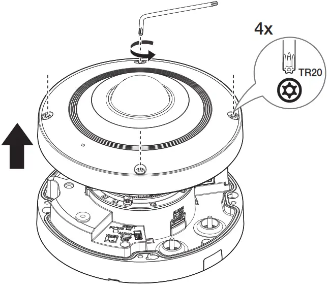 WISeNeT XNF 9013RV Outdoor Fisheye Camera - Figure 12