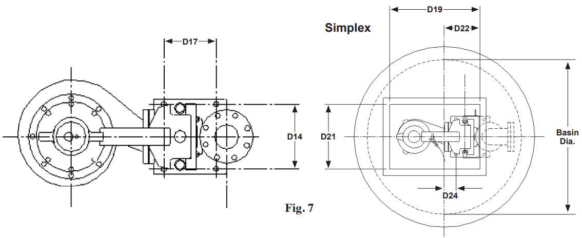 PENTAIR E 03 550 Tlx High Head 2 12 4 Discharge Lift Out Guide Rail System - fig 6