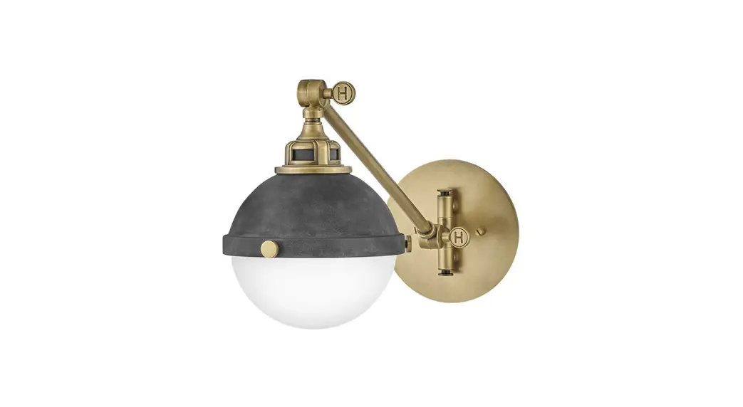 Hinkley 4832pn Fletcher 1 Light 7 Inch Polished Nickel Sconce Wall Light Instruction Manual