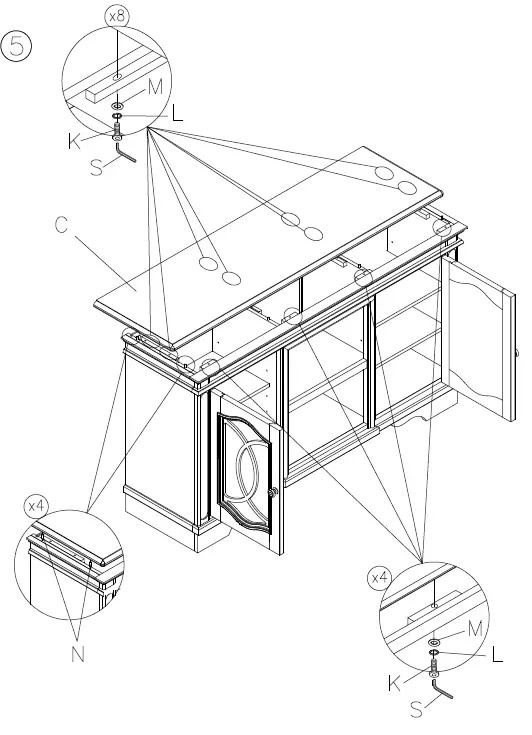 ASHLEY-W743-48 Realyn-62-Inch-TV-Stand-fig-7