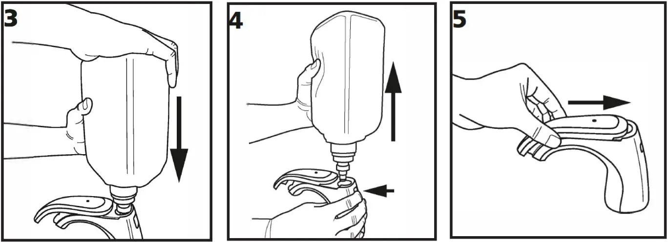 SLOAN ESD 124 Top Fill Soap Dispenser - FIXTURE FILLING 2