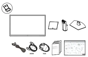 Dell SE2722HX Monitor -