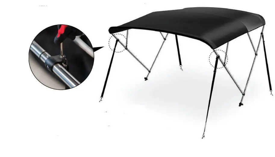 SEAMAX-B07YN76T9H-4-Bow-Bimini-Top-FIG 7