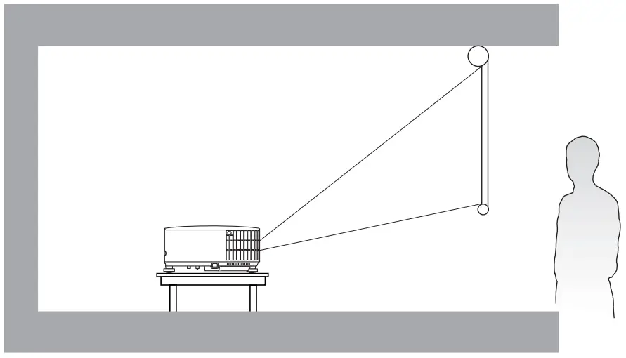 BenQ TK700 Digital Projector - Rear 0
