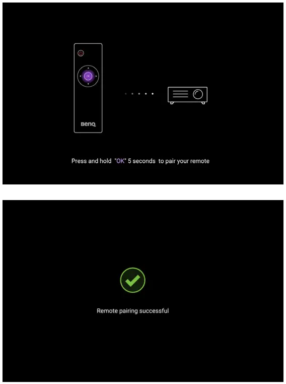 BenQ TK700 Digital Projector - remote