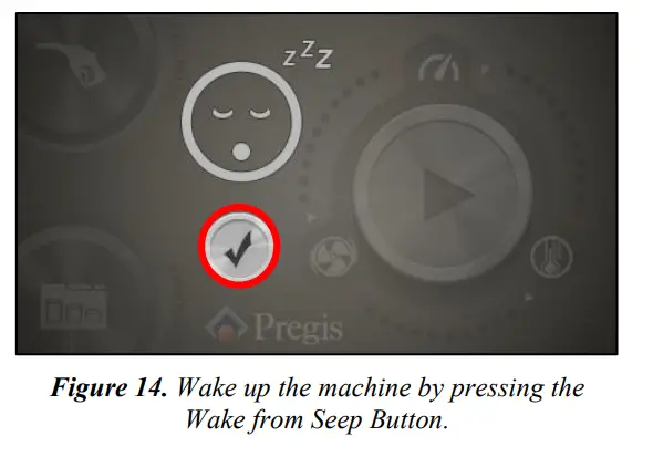 Starting the Machine