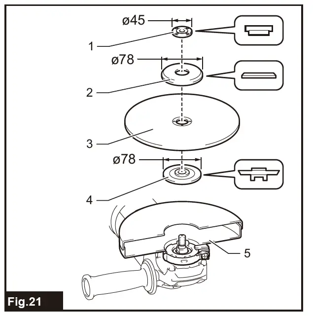 makita-GA7081-Angle-Grinder -11