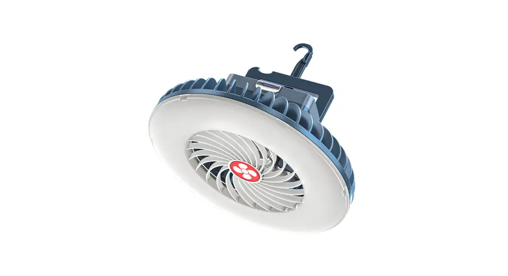 Princessauto 9051665 2 In 1 Rechargeable Lighting Fan User Manual