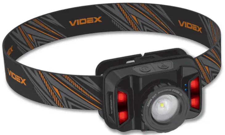 VIDEX VLF-Н045Z 270 Max Lumens LED Rechargeable Headlamp -