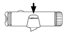 Lezyne LZ8 LED Mac Duo Light - Center light