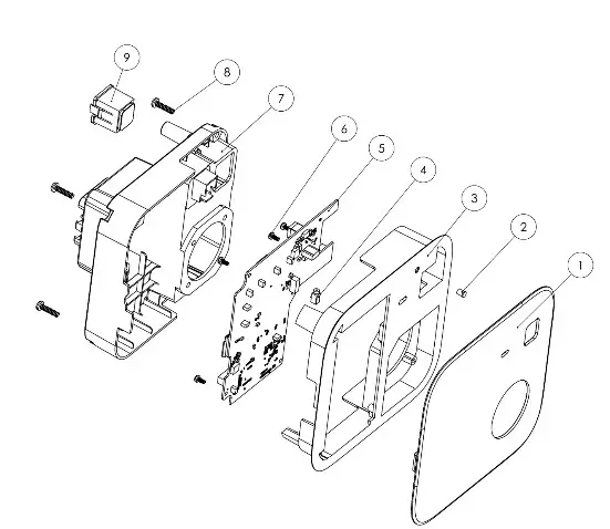 Hunts Office Framery Control Unit - Assembly instructions