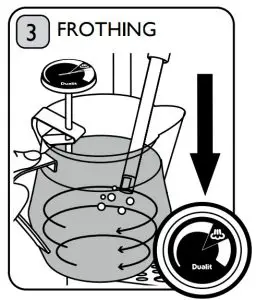 FROTHING MILK