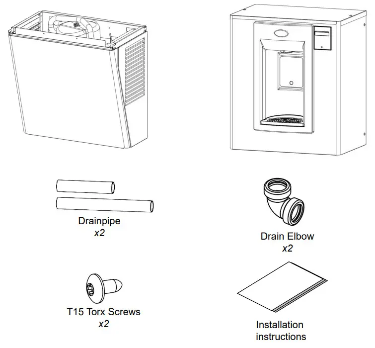 OASIS PGN8EBF Wall Mounted Refrigerated Bottle Filler - Included