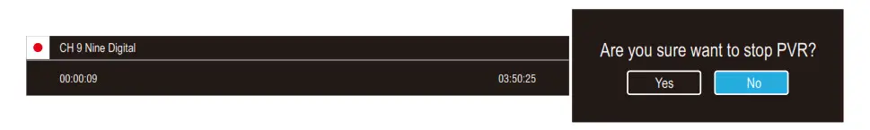 special disk for PVR