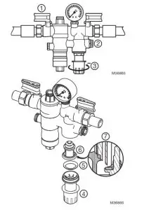 resideo Braukmann NK300S Boiler Feed-Valve insert