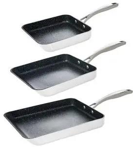 Dura-Pan 3-Piece Slide-Out Pan Set-- Dura-Pan 3-Piece Slide-