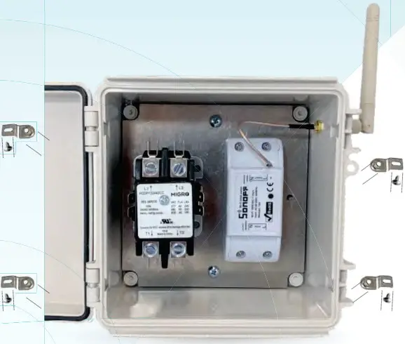 MIGRO M924050 Smart Wi-Fi Controller - Mounting Brackets