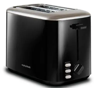 morphy richards MRET02B Equip 2 Slice Toaster