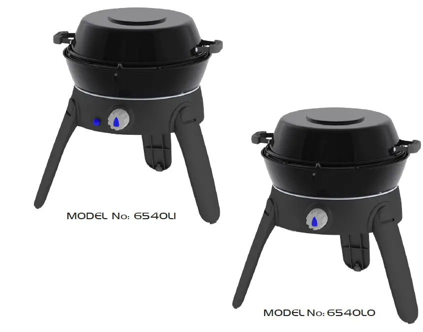 CADAC 6540L0 Safari Chef 2 Lite Low Pressure Gas BBQ
