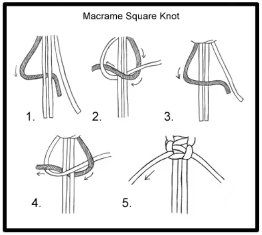 Macrame Square Knot