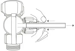 Puretec TS Series TS100 Twin Undersink--Push
