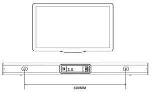 SAKOBS SB2122 21 Channel Sound Bar Home Theater System - fig