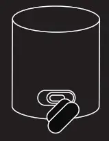 SHARPER IMAGE 1012669 SPASTUDIO Shower Speaker- CHARGE 