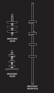 SHARPER IMAGE 1012669 SPASTUDIO Shower Speaker- COMPATIBLE WITH