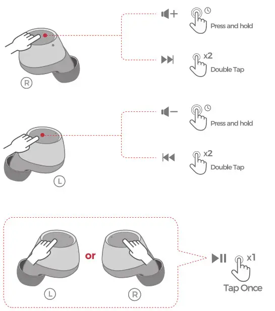 MPOW BH476A M13 True Wireless Earbuds- Music