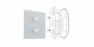 FIG 13 To install the device in the holder