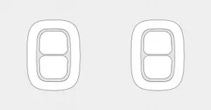 FIG 17 How to confirm alarm with several DoubleButtons