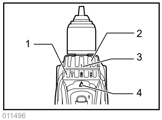 makita DHP446 DHP456 Cordless Hammer Driver Drill - Selecting