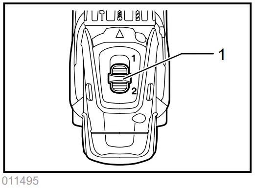 makita DHP446 DHP456 Cordless Hammer Driver Drill - Speed change