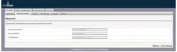 Modifying Your Password